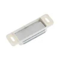 Магнит мебельный M003BR, 72&times;13 мм, большой, белый, 4 шт.
