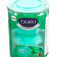 Туалетное мыло DURU DIAMONDS &laquo;Изумруд&raquo;, 4&times;90 г