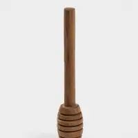 Ложка для мёда, 12 см, тиковое дерево