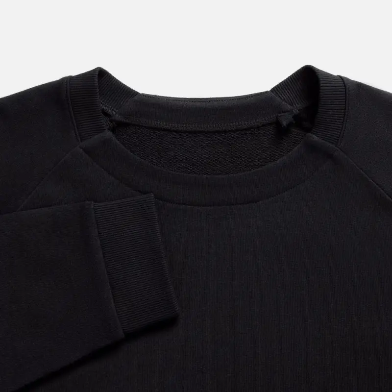 Свитшот унисекс Avenu, черный, размер XS/S Свитшот унисекс Avenu, черный, размер XS/S