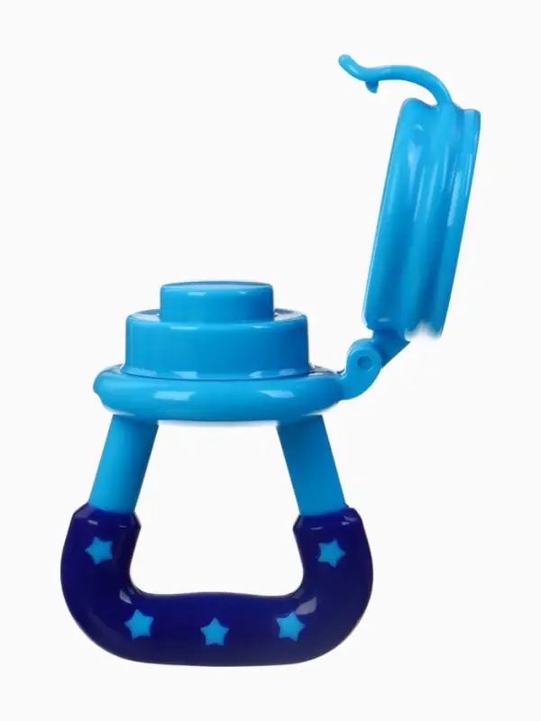 Ниблер для прикорма, с силиконовой сеточкой  Ниблер для прикорма, с силиконовой сеточкой "Сыночек", цвет синий