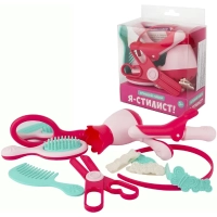 Набор игровой 'Я-стилист' 11 предметов, буклет (в блист. кор),08731