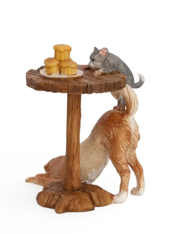 Фигурка полистоун &laquo;Пёс и кот - взаимопомощь&raquo; 10&times;9&times;11.5 см