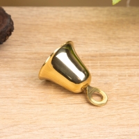 Колокольчик с кольцом, латунь 4х4х6 см