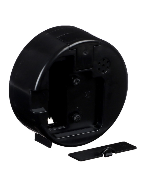 Часы будильник настольные, на батарейках, 9 х 3.7 см, циферблат d-8.5 см Часы будильник настольные, на батарейках, 9 х 3.7 см, циферблат d-8.5 см