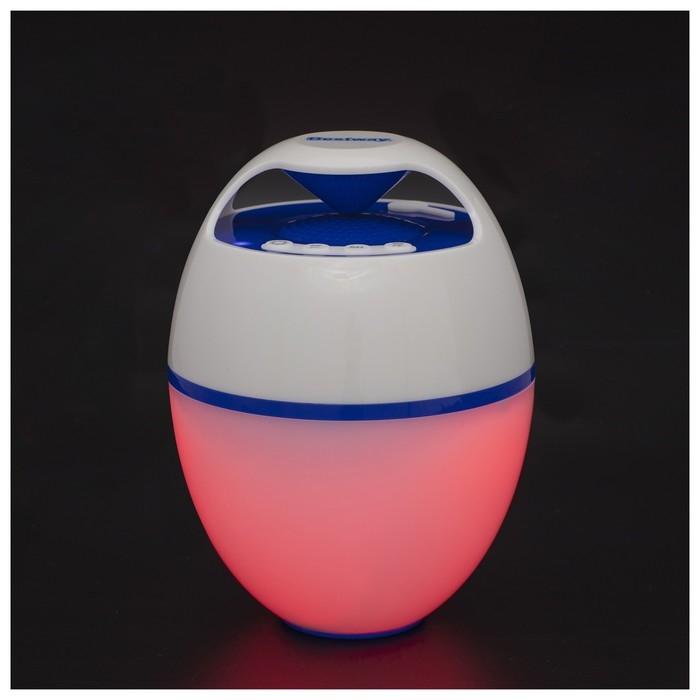 Колонка плавающая, светодиодная, с Bluetooth, от USB-кабеля, 58700 Колонка плавающая, светодиодная, с Bluetooth, от USB-кабеля, 58700