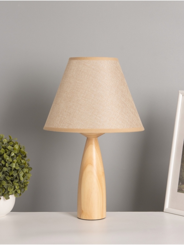 Лампа настольная BayerLux ЭКО Лампа настольная BayerLux ЭКО "Тон" 1х40Вт Е27 коричневый 24х24х41,5см