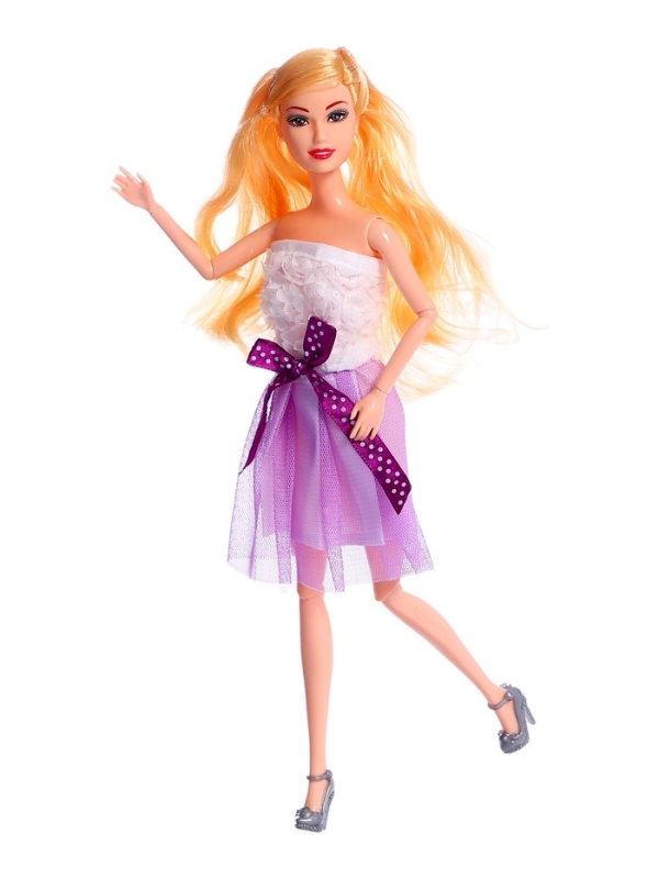 Кукла-модель Кукла-модель "Прогулка со щеночками" с аксессуарами