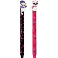 Стираемая ручка &laquo;Котики&raquo;, гелевая, синий стержень, узел 0.5 мм, МИКС