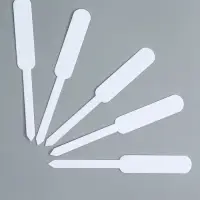 Таблички садовые, для маркировки растений, 12 см, набор 20 шт., пластик, белые, Greengo