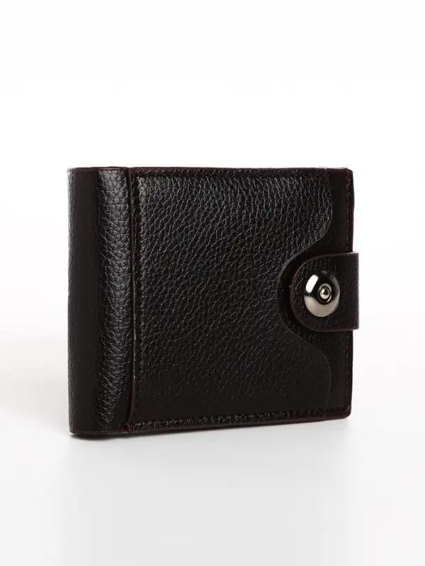 Портмоне мужское &laquo;Фади&raquo;, на магните, отдел для купюр, для карт, для монет, коричневое