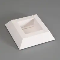 Коробка-пирамида на 5 ярусов для кейтеринга, закусок и фуршета 30 х 30 х 35 см