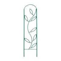 Шпалера, 173&times;37&times;1 см, металл, зелёная, &laquo;Декоративная. Стебель&raquo;