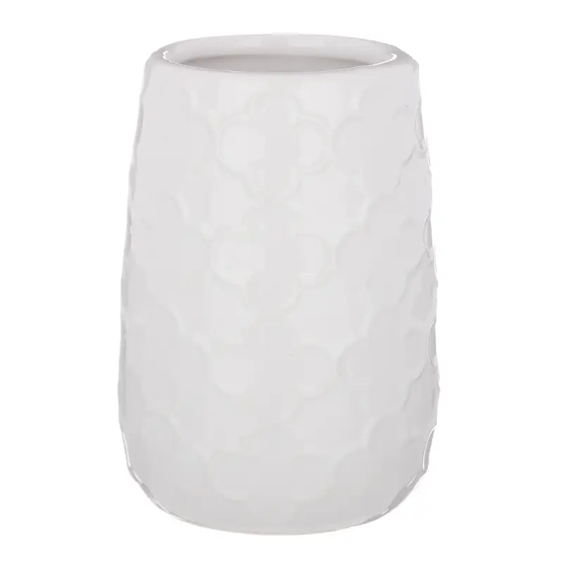 VETTA Стакан для зубных щеток и пасты "Оливия", керамика, 2 цвета