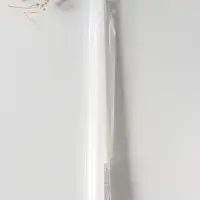 Свеча витая 25 см, 57 г, 5 ч, белый