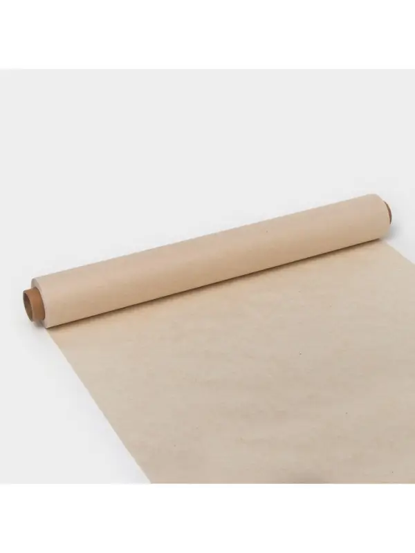 Бумага для выпечки марка &laquo;П&raquo;, 38 см&times;50 м, плотность 45 г/м&sup2;, бежевая