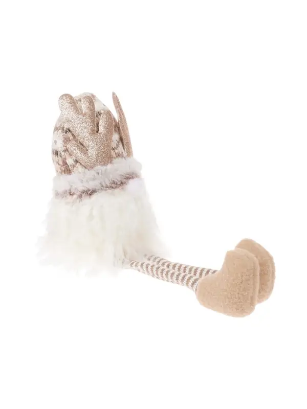 Фигура текстиль «Гном лосяш» 33 см, 1 LED, от батареек AG13×3, свечение тёплое белое Фигура текстиль «Гном лосяш» 33 см, 1 LED, от батареек AG13×3, свечение тёплое белое