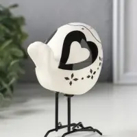 Сувенир керамика "Птенчик с крыльями-сердечками" 9,2х6,3х10,3 см