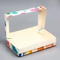 Коробка складная «Акварель» 20×12×4 см