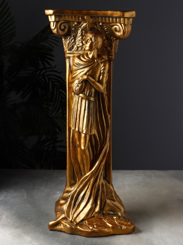 Колонна Колонна "Юноша" 25х20х65 см, бронза