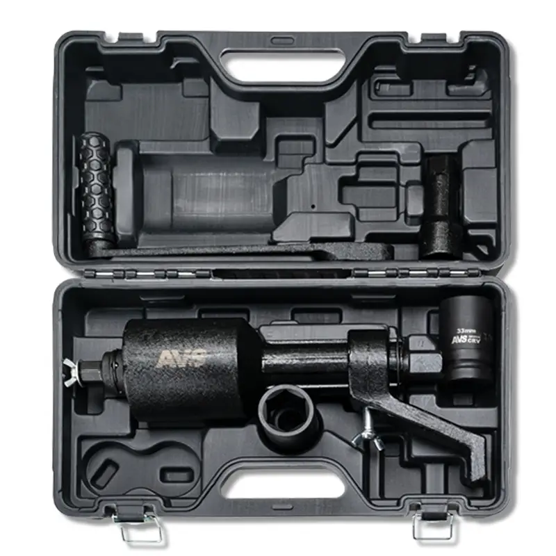 Гайковерт механический 1"DR 330 мм, 4800Нм, 2-х скоростной (головки 32,33 мм) в кейсе AVS WL-04