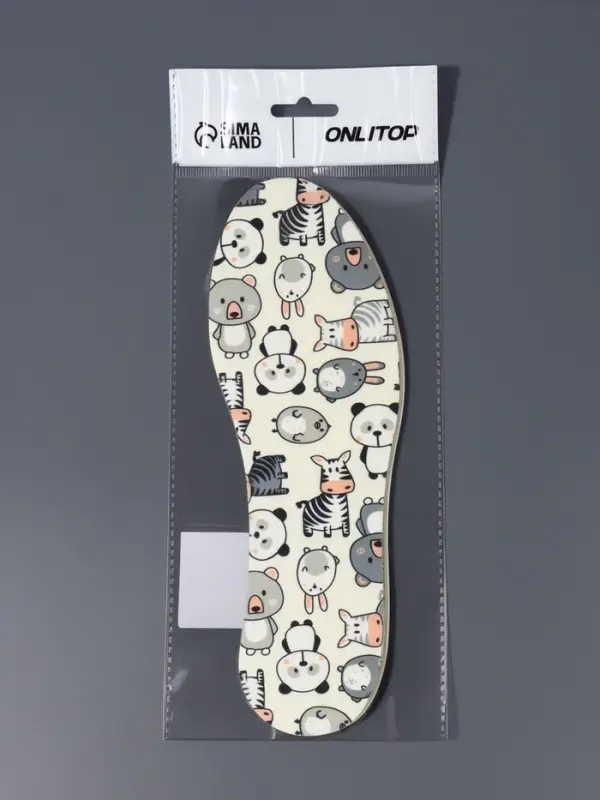 Стельки детские для обуви, универсальные, р-р RU до 35 (р-р Пр-ля до 36), 23.5 см, пара, белые