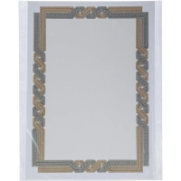 Сертификат-бумага А4 Attache 50 шт/уп&nbsp; коричневая крученая рамка ID2