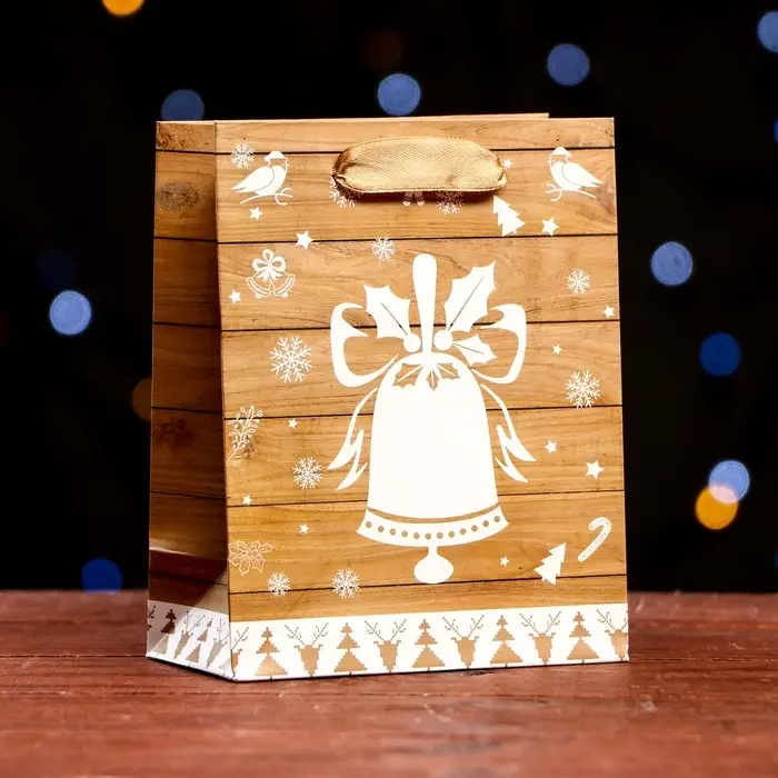 Пакет ламинированный «Колокол» 11.5×14.5×6 см