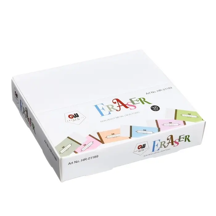 Ластик прямоугольный белый Ластик прямоугольный белый