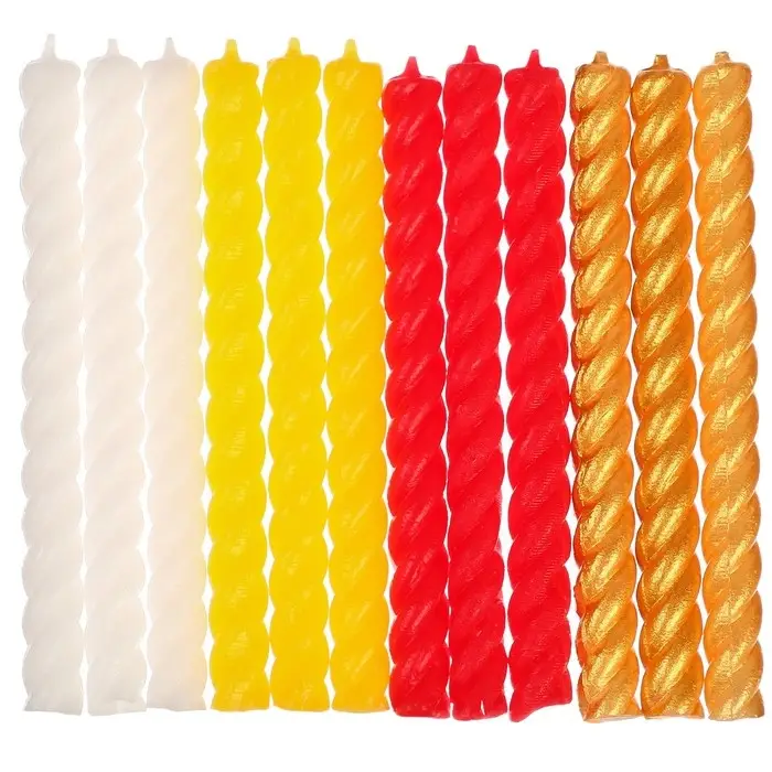 Свечи для торта витые «С Днем Рождения», 12 штук, Микки Маус Свечи для торта витые «С Днем Рождения», 12 штук, Микки Маус