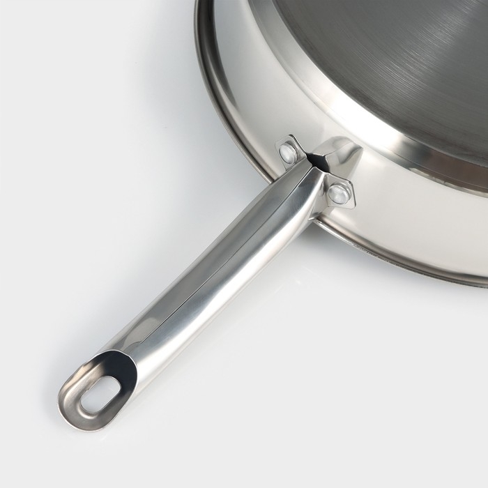 Кастрюля - сотейник Доляна «Грейт», 2.8 л, d=24, капсульное дно, индукция Кастрюля - сотейник Доляна «Грейт», 2.8 л, d=24, капсульное дно, индукция