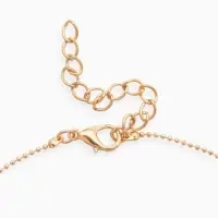 Кулон на цепочке &laquo;Подкова&raquo;, белый в золоте, 45 см