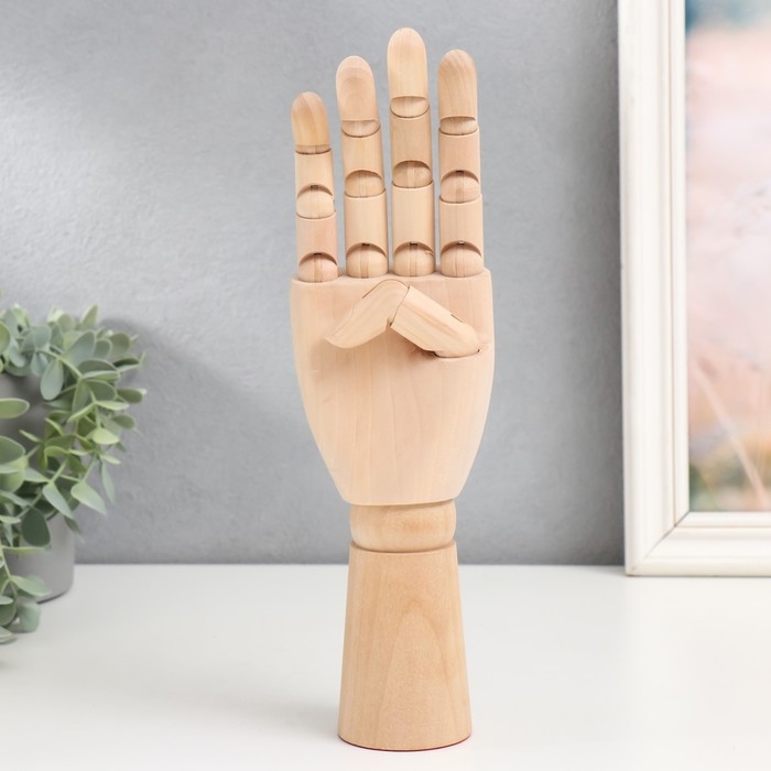 Сувенир дерево  Сувенир дерево "Шарнирная рука" 30 см