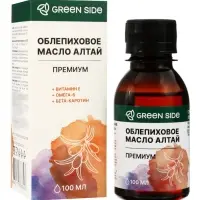 Облепиховое масло АЛТАЙ &laquo;Премиум&raquo; 25 мг%, пэт, 100 мл