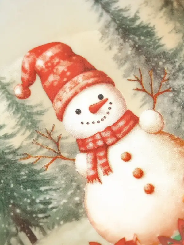 Посуда новогодняя &laquo;Новый Год&raquo;, набор 4 предмета: тарелка