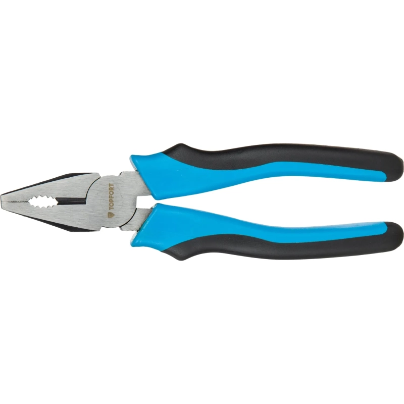 Плоскогубцы 160 мм Topfort из углеродистой стали c ручкой из ПВХ