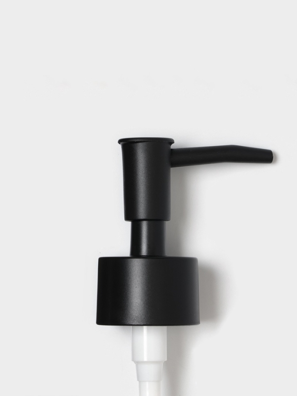 Помпа для дозатора, пластик, резьба 28 мм, цвет черный Помпа для дозатора, пластик, резьба 28 мм, цвет черный