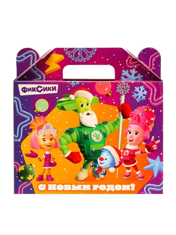 Подарок в картонной упаковке &laquo;Фиксики, b34&raquo; 900 гр