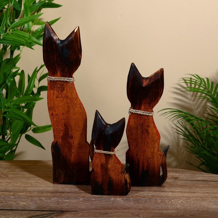 Интерьерный набор Интерьерный набор "Кошки" 20,30,40 см