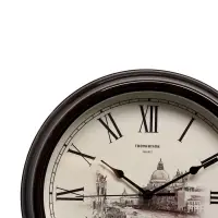 Часы настенные интерьерные &laquo;Город&raquo;, d=31 см, бесшумные