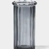Ваза &laquo;Кейли&raquo;, 19&times;9.5 см, стекло, серая