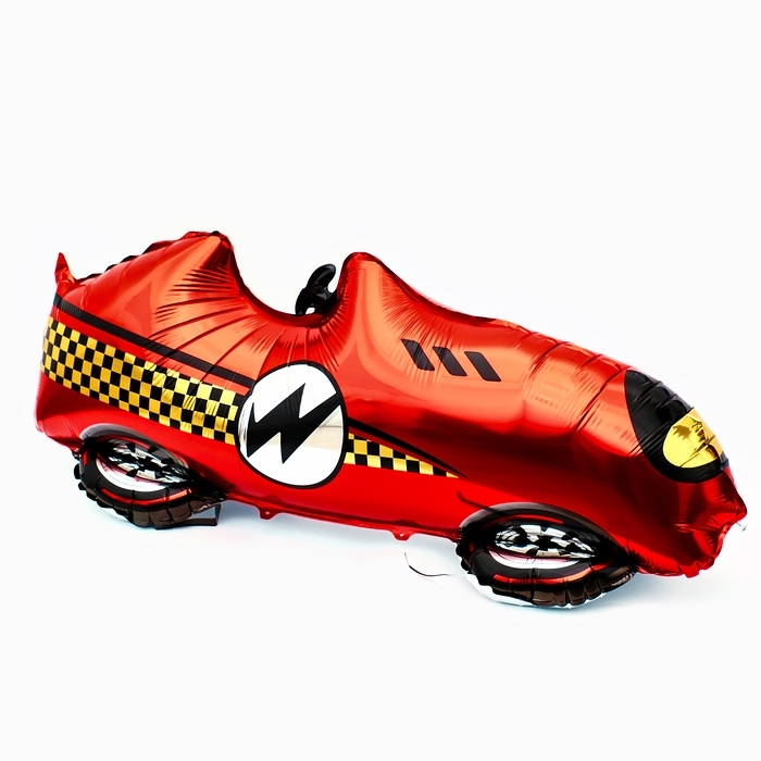 Воздушный шар фольгированный детский 55 Воздушный шар фольгированный детский 55" «Гоночная машинка», фигура