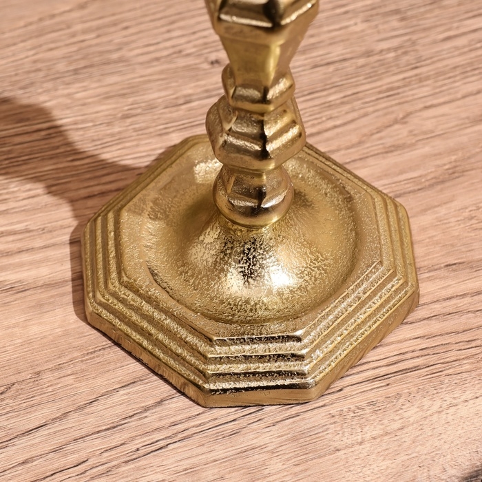 Подсвечник  Подсвечник "Антик" 22 см, алюминий