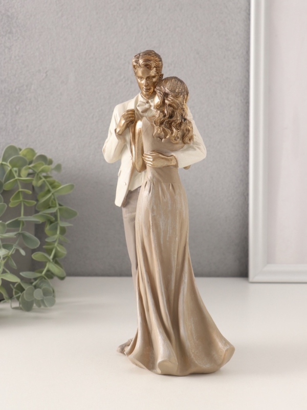 Сувенир полистоун  Сувенир полистоун "Красивая пара" 11,5х7,5х24 см