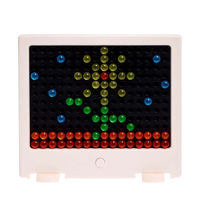 Светящийся конструктор-мозаика Light circle, 126 деталей, 10 карточек Светящийся конструктор-мозаика Light circle, 126 деталей, 10 карточек