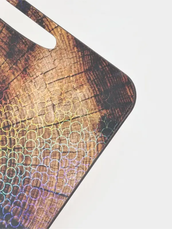 Доска разделочная с ручками Дарим Красиво &laquo;Спил&raquo;, 36&times;28 см, дерево, коричневая