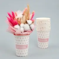 Стакан для цветов влагостойкий &laquo;Сердца&raquo;, 400 мл