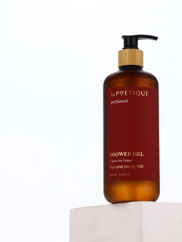 Гель для душа по мотивам парфюма  Гель для душа по мотивам парфюма "Baccarat rouge 540", 500 мл