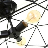 Светильник 2463/3E27 40Вт черный 58х58х22 см BayerLux