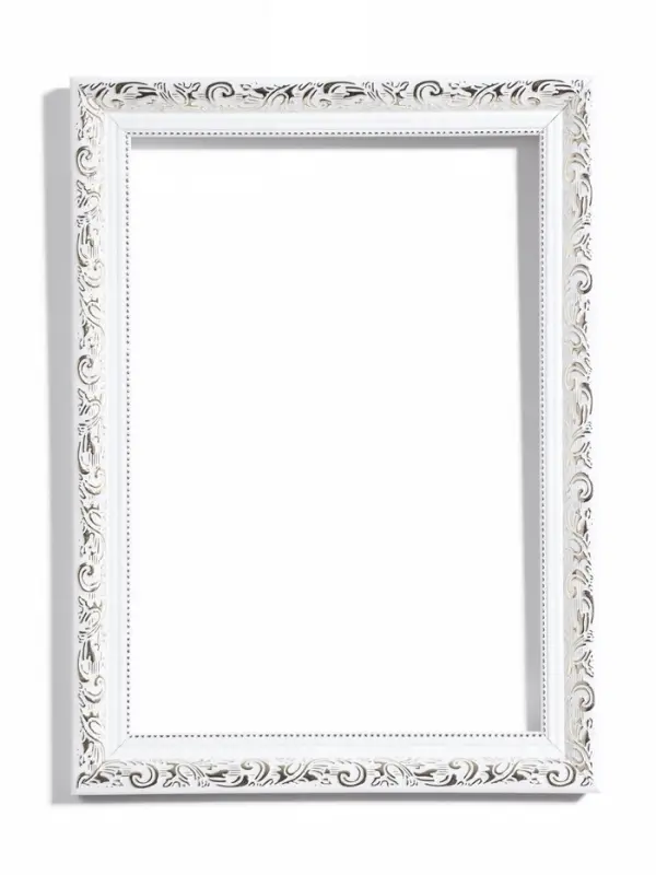 Рама для картин и зеркал Estelle Classic, 21&times;30 см, белый с золотом